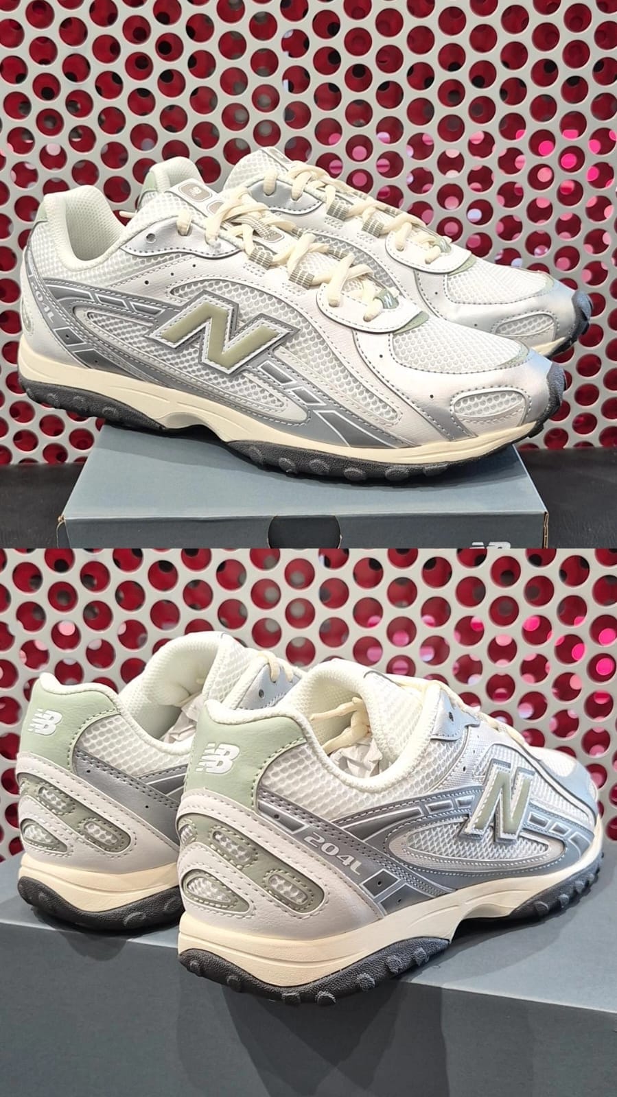 New Balance 204L Silver